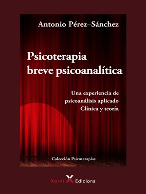 cover image of Psicoterapia breve psicoanalítica